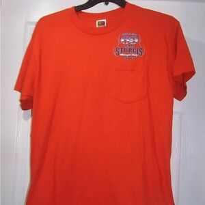 Harley-Davidson Orange Tee Short Sleeve sturgis